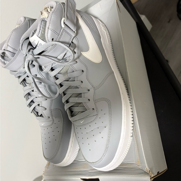 Nike Air Force 1 Mid Wolf Grey – Size 13 – Excellent Condition - Picture 2 of 9